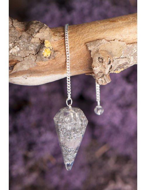 Pendel - Orgonpendel - Rosenquarz