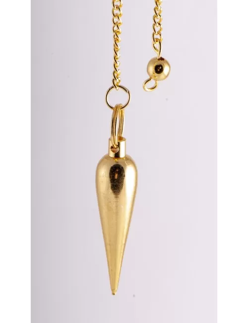 Pendel - Zapfenpendel- Messing vergoldet