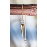 Pendel - Zapfenpendel- Messing vergoldet