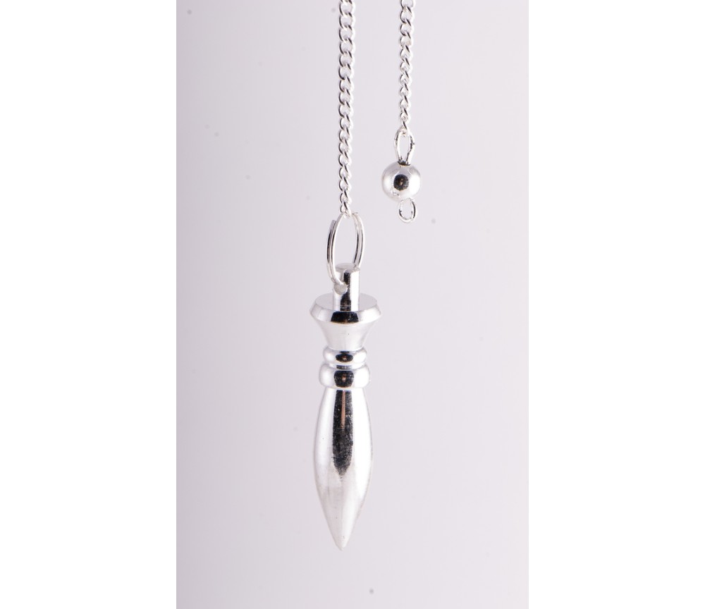 Pendel - Karnakpendel - Messing versilbert