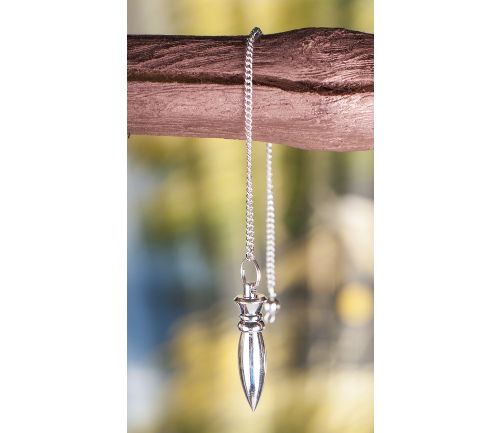 Pendel - Karnakpendel - Messing versilbert