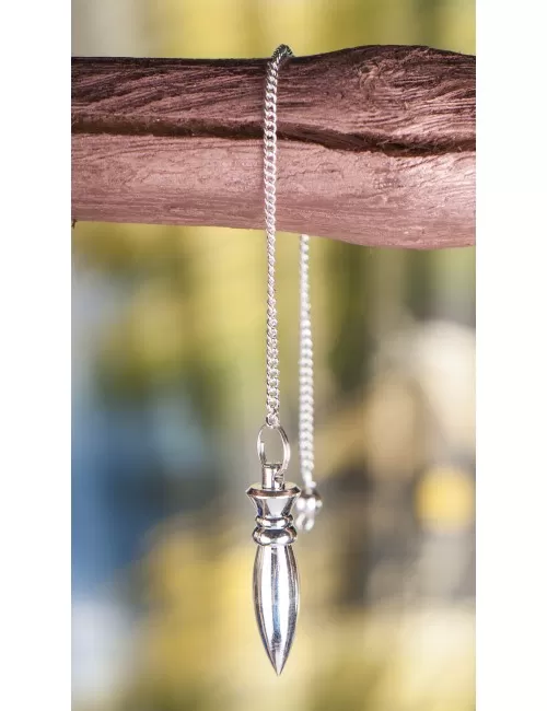 Pendel - Karnakpendel - Messing versilbert