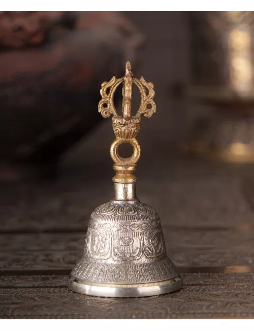 Glocke mit Dorje Griff ca. 11cm