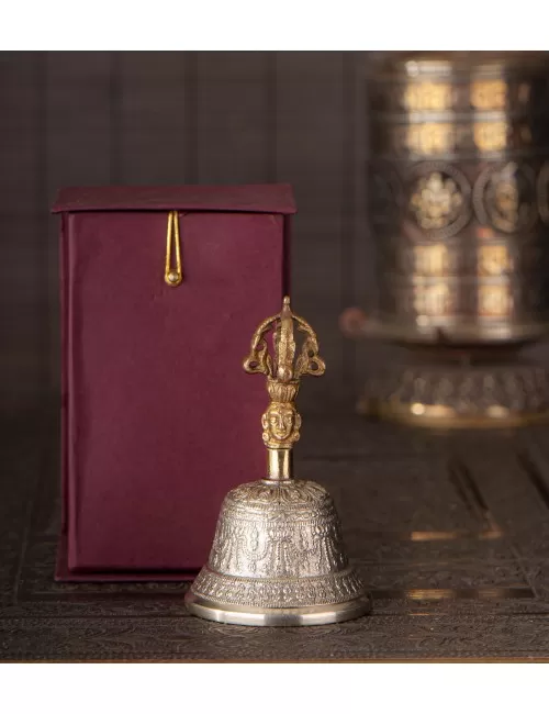 Glocke mit Dorje Griff ca. 12,5cm