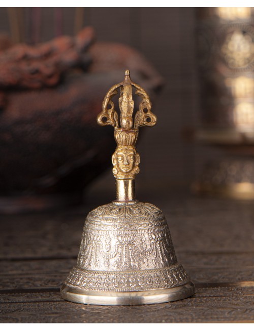 Glocke mit Dorje Griff ca. 12,5cm
