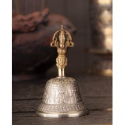 Glocke mit Dorje Griff ca. 12,5cm