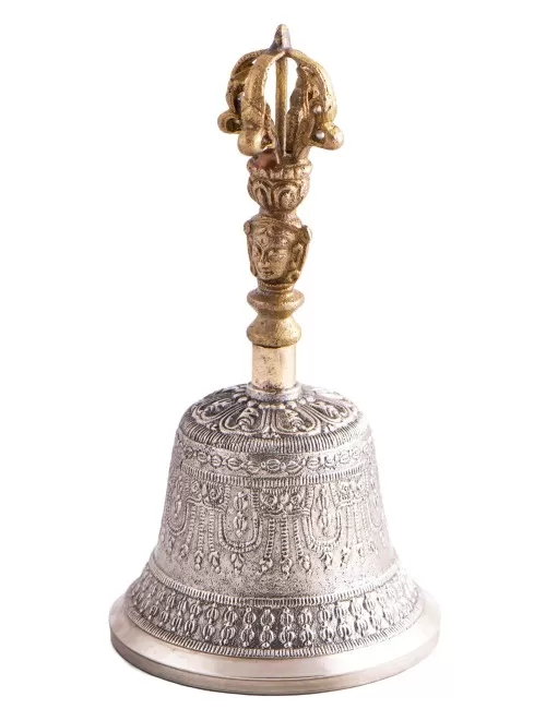 Glocke mit Dorje Griff ca. 18cm