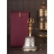 Glocke mit Dorje Griff ca. 18cm