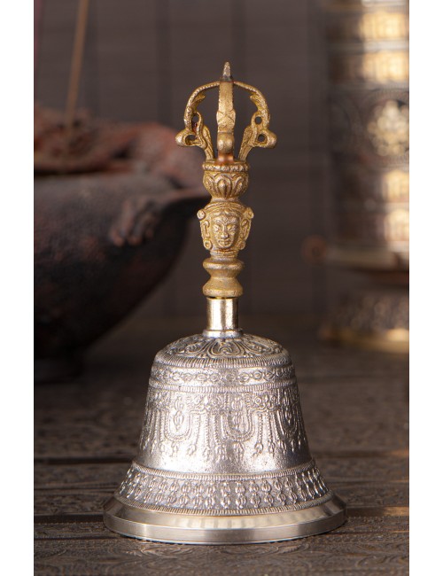 Glocke mit Dorje Griff ca. 18cm