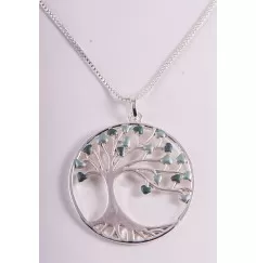 Kette mit Anhänger - Yggdrasil ca. 50 cm