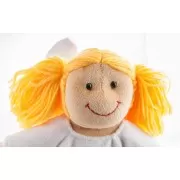 Stoffpuppe - Engel Sarah 30 cm mit Blume des Lebens