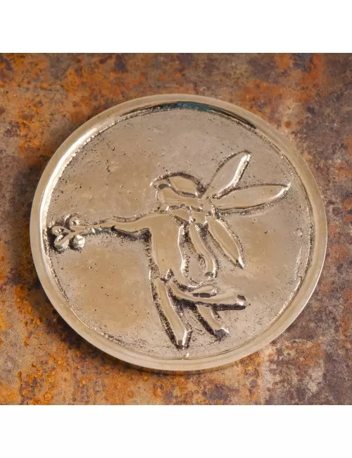 Münze - Elfe, Messing ca. 5,5 cm