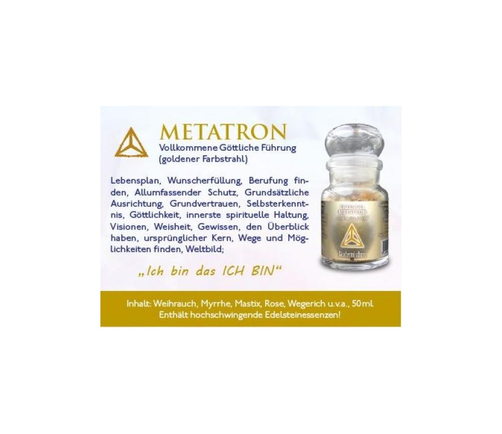 Engelalm - Räuchermischung - Erzengel METATRON - 50 ml
