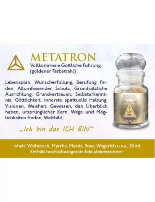 Engelalm - Räuchermischung - Erzengel METATRON - 50 ml