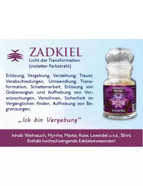Engelalm - Räuchermischung - Erzengel ZADKIEL - 50 ml