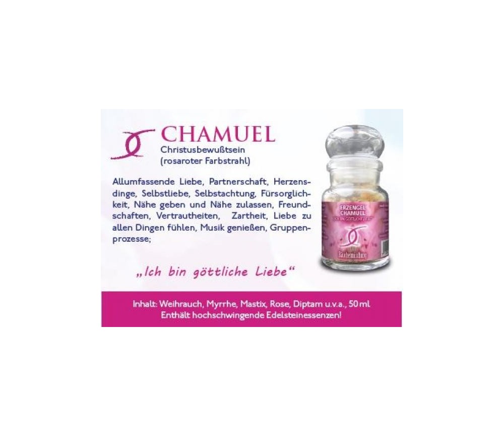 Engelalm - Räuchermischung - Erzengel CHAMUEL - 50 ml