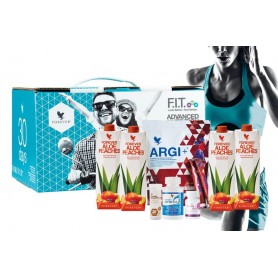 Forever - Vital5® Forever Aloe Peaches™ - Tägliche Basisversorgung für Jeden - 8 tlg. Set