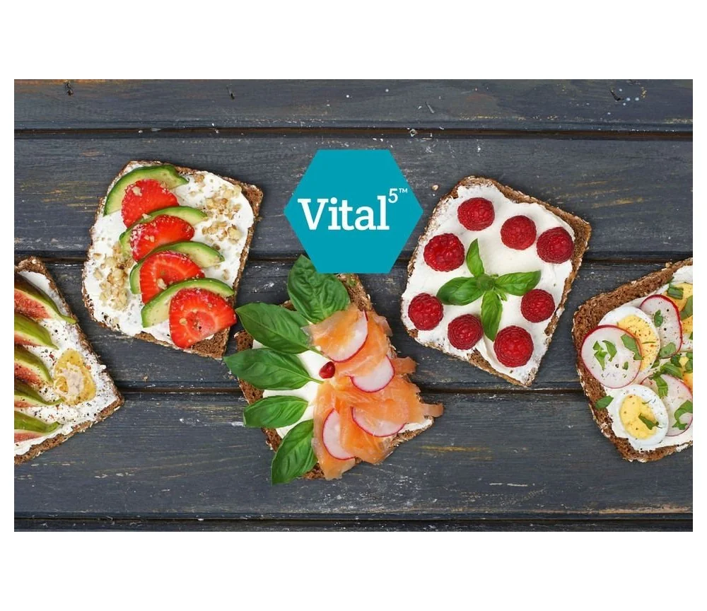 Forever - Vital5® Forever Aloe Peaches™ - Tägliche Basisversorgung für Jeden - 8 tlg. Set