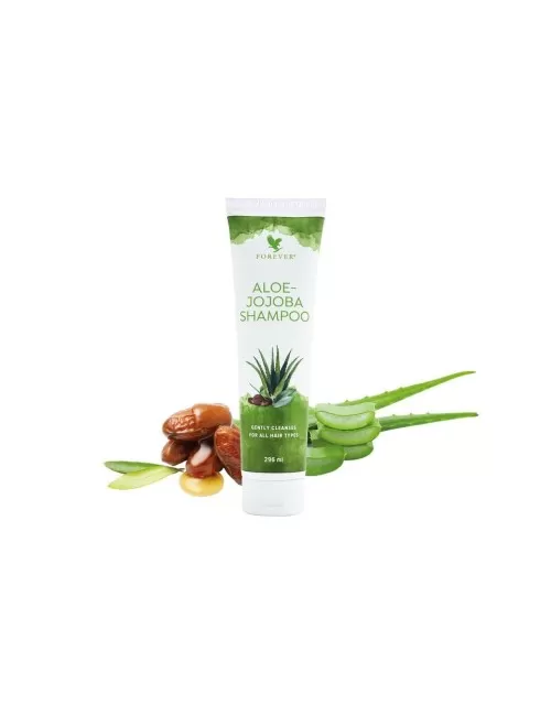 Forever - Aloe Jojoba Shampoo - Kräftigendes Shampoo mit Aloe Vera und Jojobaöl - 296ml