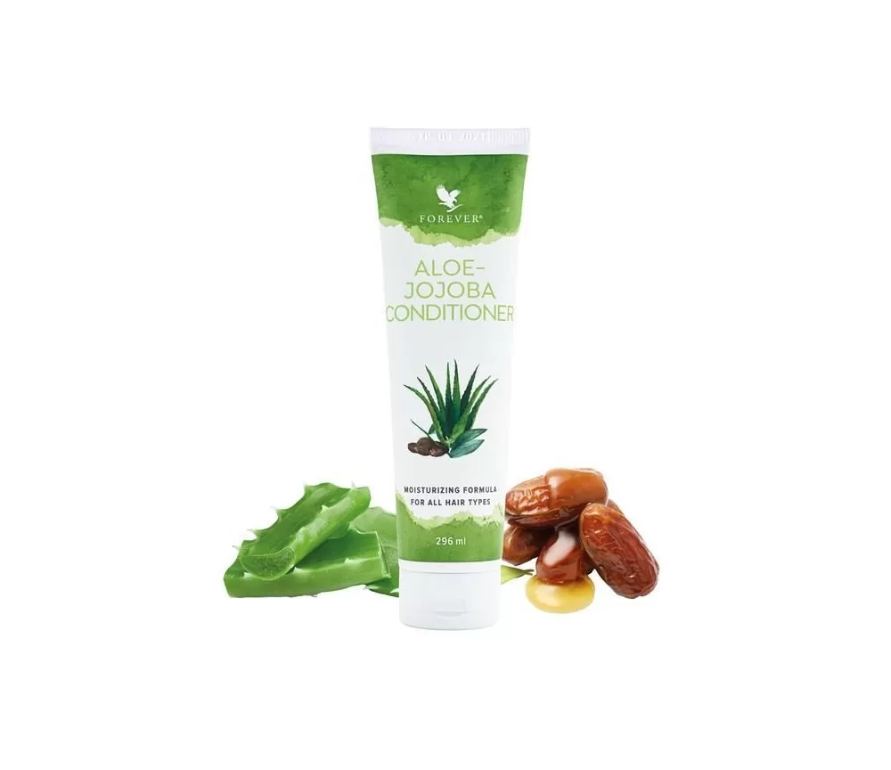 Forever - Aloe Jojoba Conditioner - Effektive Haarspülung mit Aloe Vera und Jojobaöl - 296ml