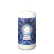 Engelalm - Energiekerze - Chakra - Stirnchakra - versch. Größen