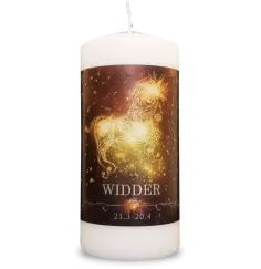 Engelalm - Energiekerze - Astro - Widder - 150/70