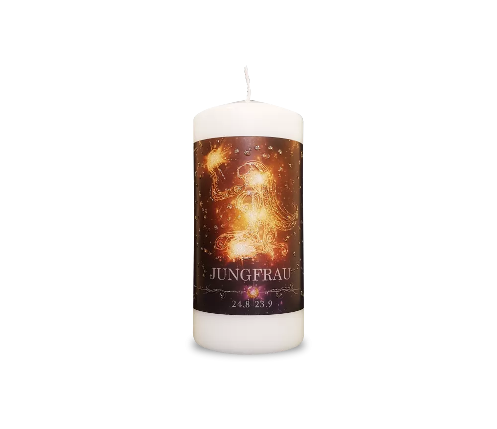 Engelalm - Energiekerze - Astro - Jungfrau - 150/70