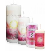 Engelalm - Energiekerze - Mystik - Erzengelkerze Chamuel - versch. Größen