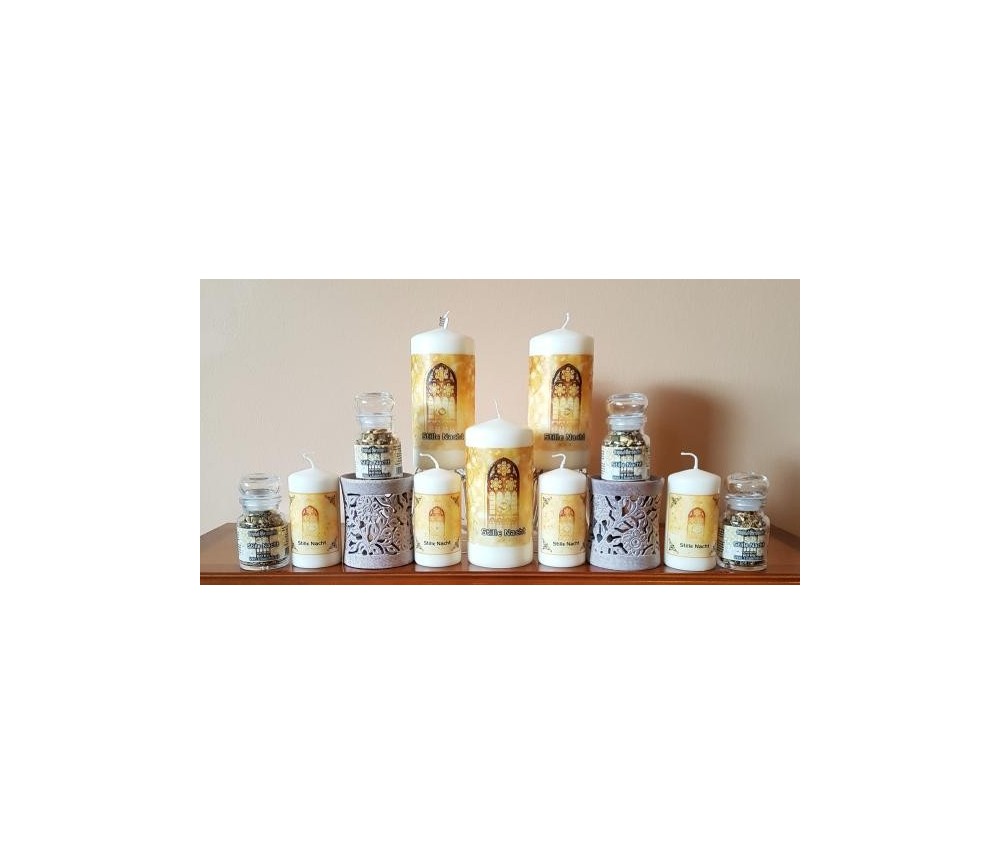 Engelalm - Energiekerze - STILLE NACHT - versch. Größen