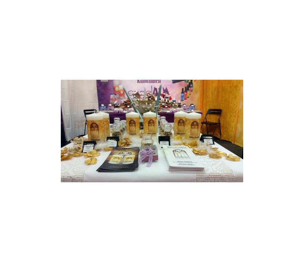 Engelalm - Energiekerze - Themenkerze - STILLE NACHT - versch.Größen