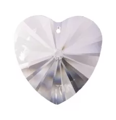 Regenbogenkristall - Herz - 40 mm - bleifrei - 4er Pack