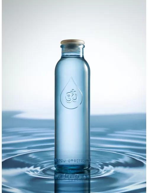 OmWater - Wasserflasche Mini - 0,5 Liter inkl. Schutzbeutel