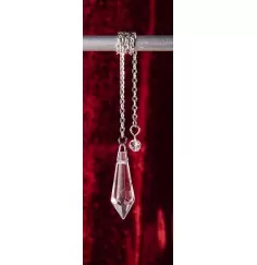 Pendel - Eiskristall - silber ca. 3,4cm