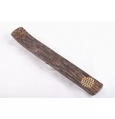 Räucherstäbchenhalter - Welle - Palmholz ca. 26x3,5cm