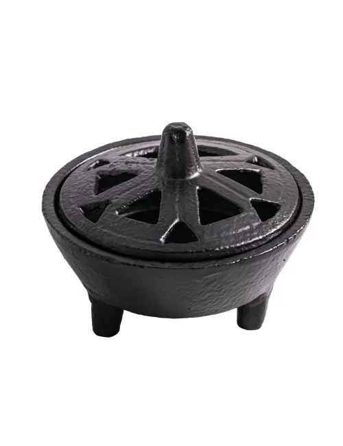 Räuchergefäß - Idhril - Gusseisen ca. 8x10,5cm