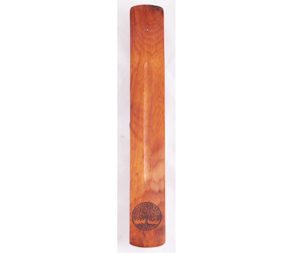 Räucherstäbchenhalter - Yggdrasil - Holz ca. 26x3,5cm
