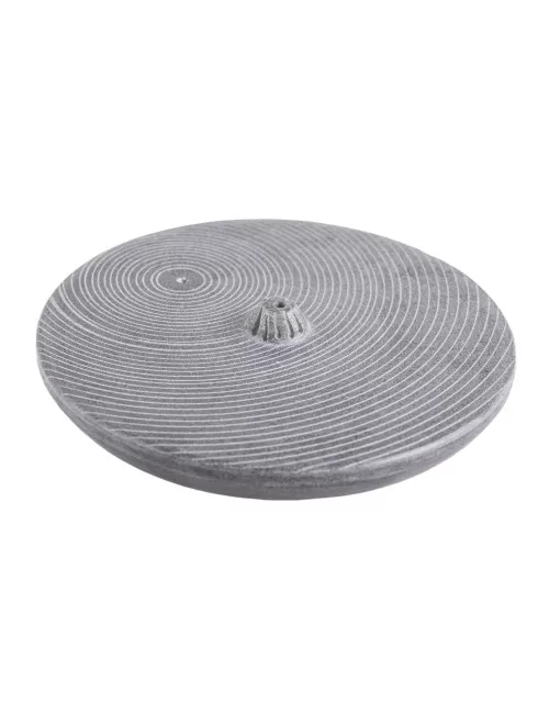 Räucherstäbchenhalter - Zen - rund- Speckstein ca. 10cm