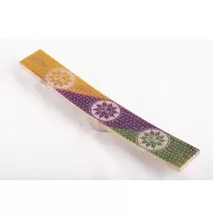 Räucherstäbchenhalter - Happy Sun - bunter Speckstein 25,5x4cm