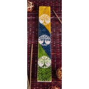 Räucherstäbchenhalter - Bunter Lebensbaum - Speckstein 25,5x4cm