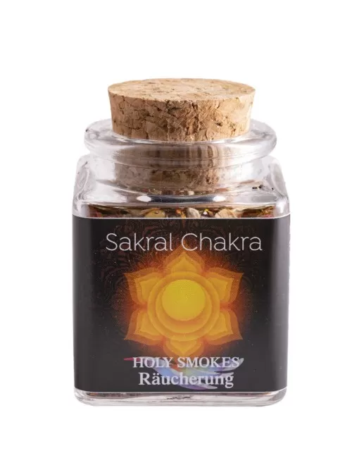 Holy Smokes - Räuchermischung - Chakra - Sakralcharka - 50 ml
