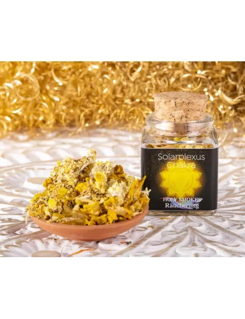 Holy Smokes - Räuchermischung - Chakra - Solarplexus - 50 ml