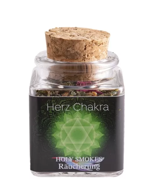 Holy Smokes - Räuchermischung - Chakra - Herzchakra - 50 ml