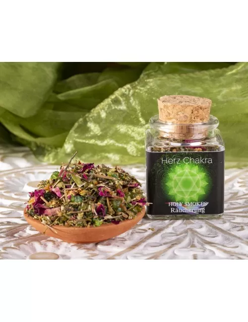 Holy Smokes - Räuchermischung - Chakra - Herzchakra - 50 ml