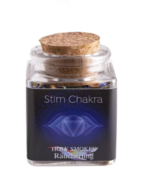 Holy Smokes - Räuchermischung - Chakra - Stirnchakra - 50 ml