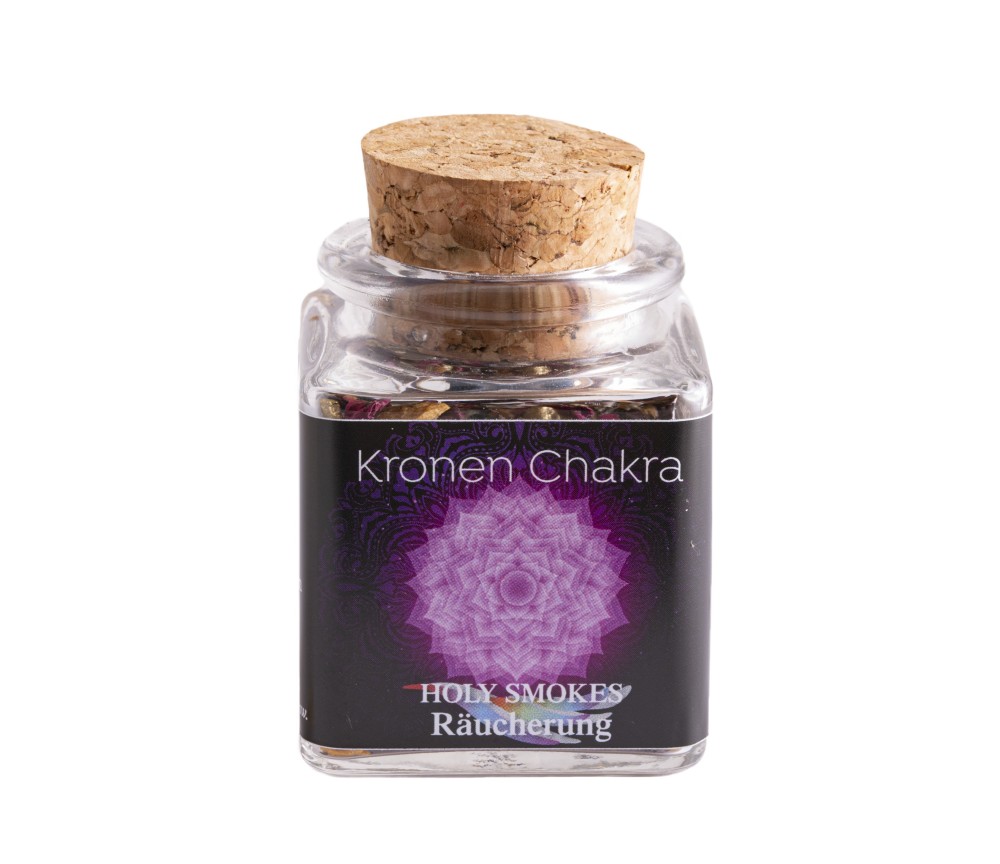 Holy Smokes - Räuchermischung - Chakra - Kronenchakra - 50 ml