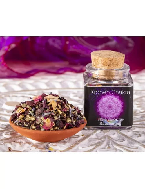 Holy Smokes - Räuchermischung - Chakra - Kronenchakra - 50 ml