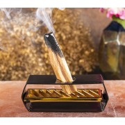 Räucherstäbchenhalter für Palo Santo Sticks - Metall - 13,5x4x5cm