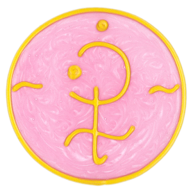 Ingrid Auer - Planetensymbol Ceres - Handgefertigtes Symbol - Transparentfolie