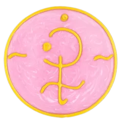 Ingrid Auer - Planetensymbol Ceres - Handgefertigtes Symbol - Transparentfolie