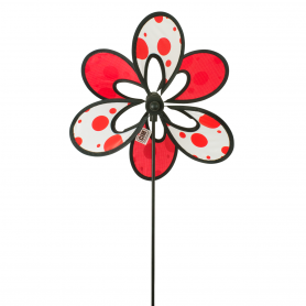CIM - Windspiel - Segeltuch - Little Flower DOTS DOUBLE - 28cm